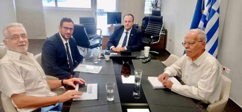 Συνάντηση του Προέδρου του ΕΦΕΠΑΕ κ. Πλάτωνα Μαρλαφέκα με το Νέο Πρόεδρο της ΜΟΔ