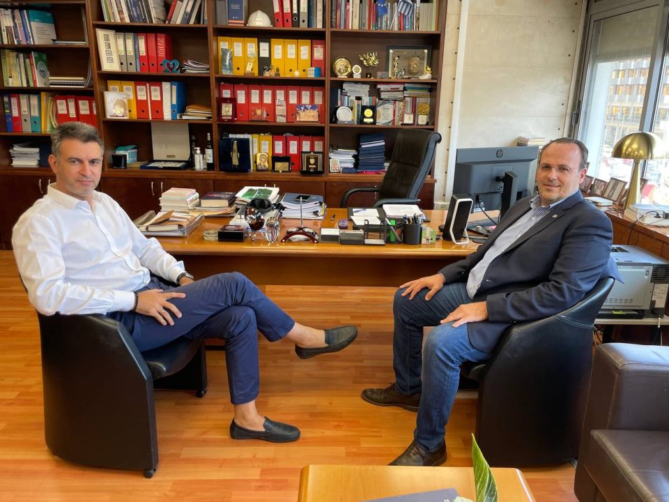ΣΥΝΑΝΤΗΣΗ ΠΡΟΕΔΡΟΥ ΤΟΥ ΕΦΕΠΑΕ ΠΛΑΤΩΝΑ ΜΑΡΛΑΦΕΚΑ ΜΕ ΤΟ ΓΕΝΙΚΟ ΓΡΑΜΜΑΤΕΑ ΔΗΜΟΣΙΩΝ ΕΠΕΝΔΥΣΕΩΝ